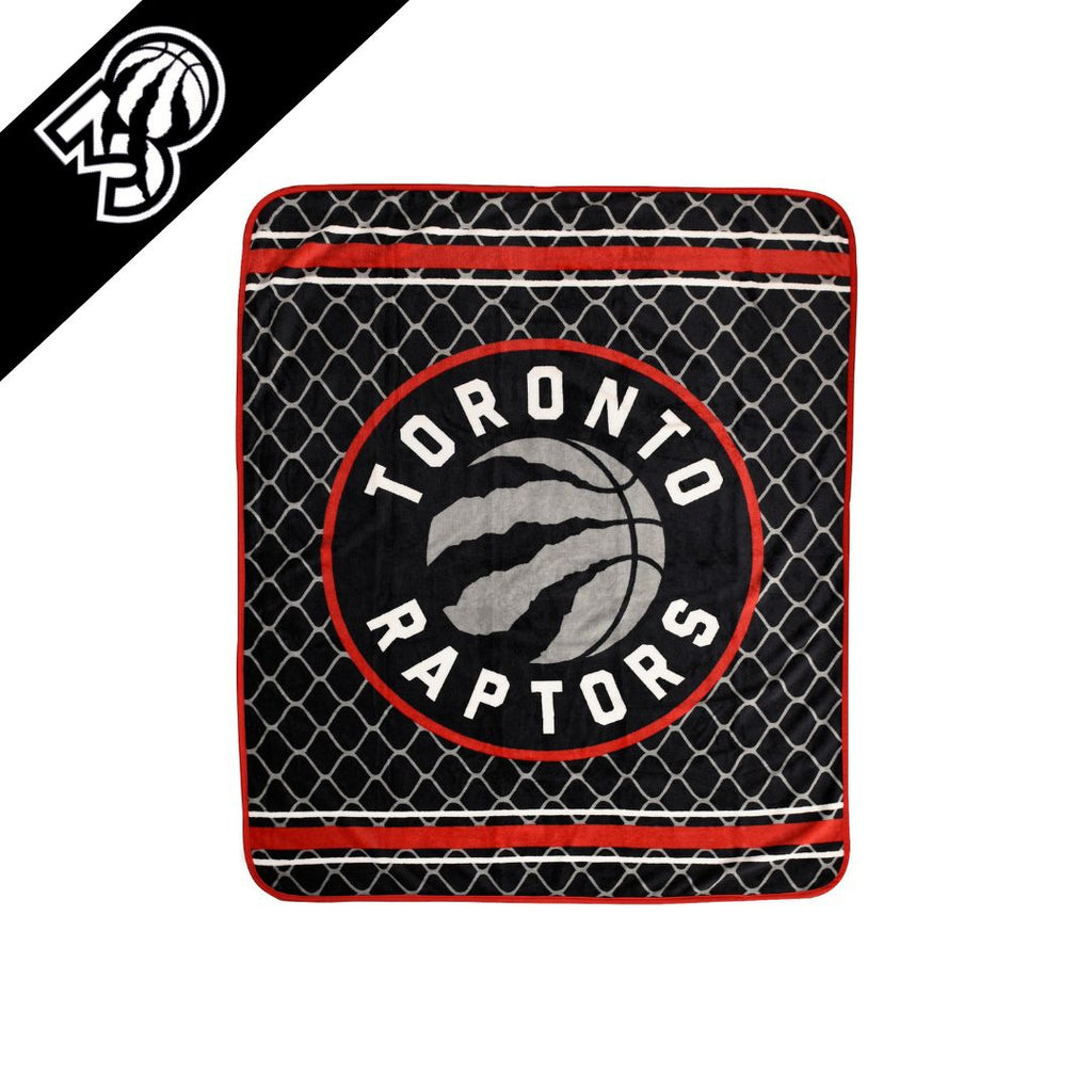 NBA Toronto Raptors Silky Soft Throw, 40" x 50" 30th anniversary