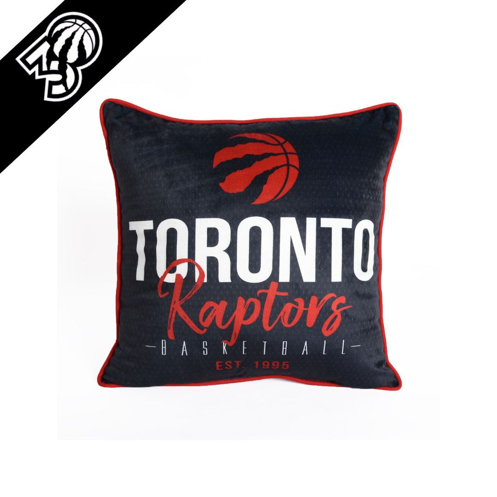 NBA Toronto Raptors Décor Pillow, Est. 18" x 18" 30th anniversary