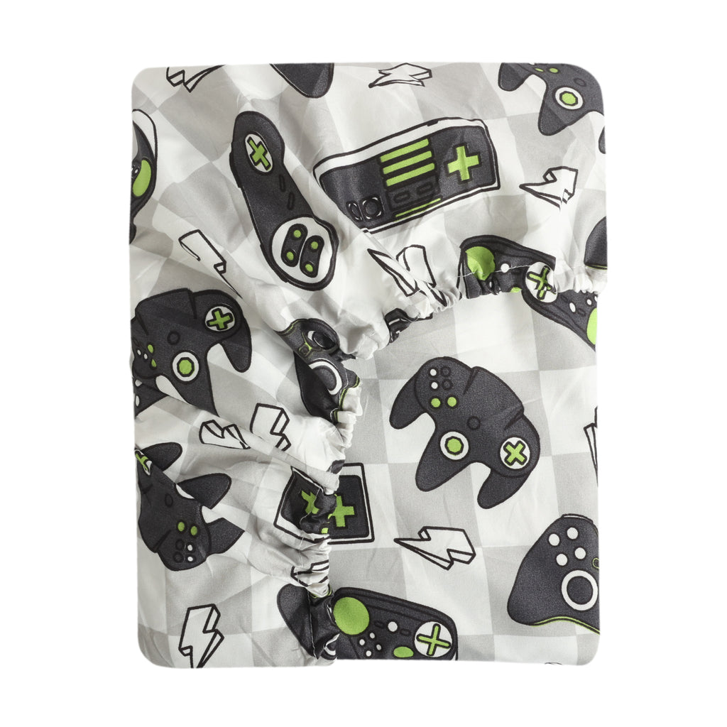 4-Piece Twin Bedding Set, Gamer sheet