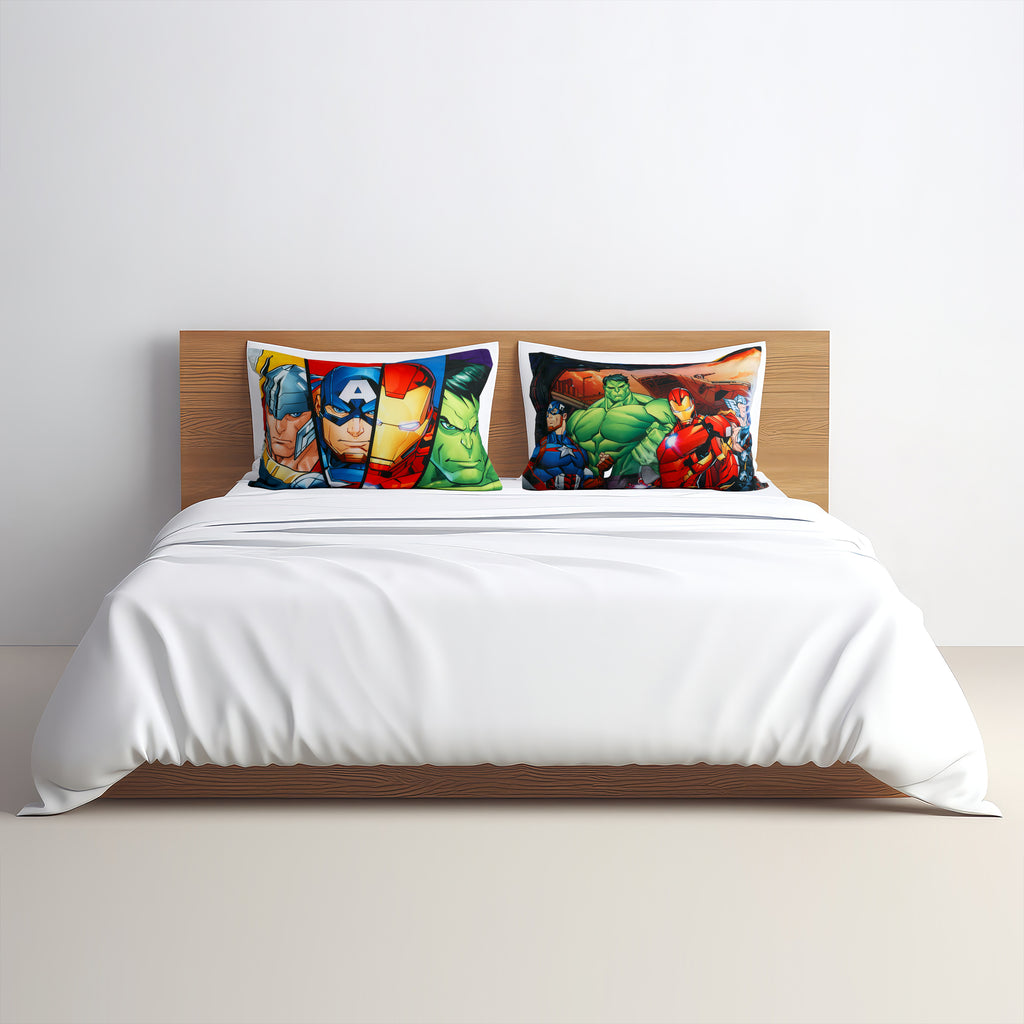 Marvel Avengers 2 Pack Pillowcases, 20" x 30" room shot