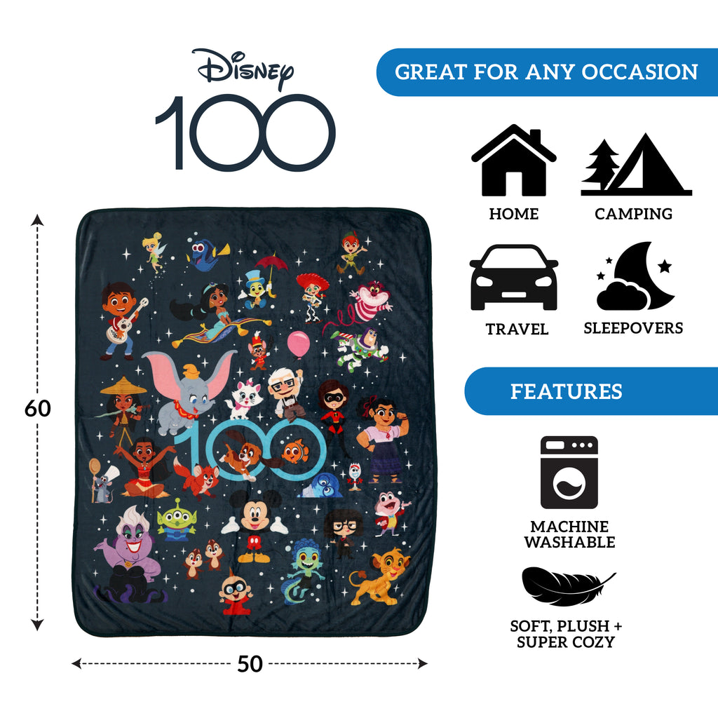 Disney Collection Kids Throw, 50" x 60" callouts
