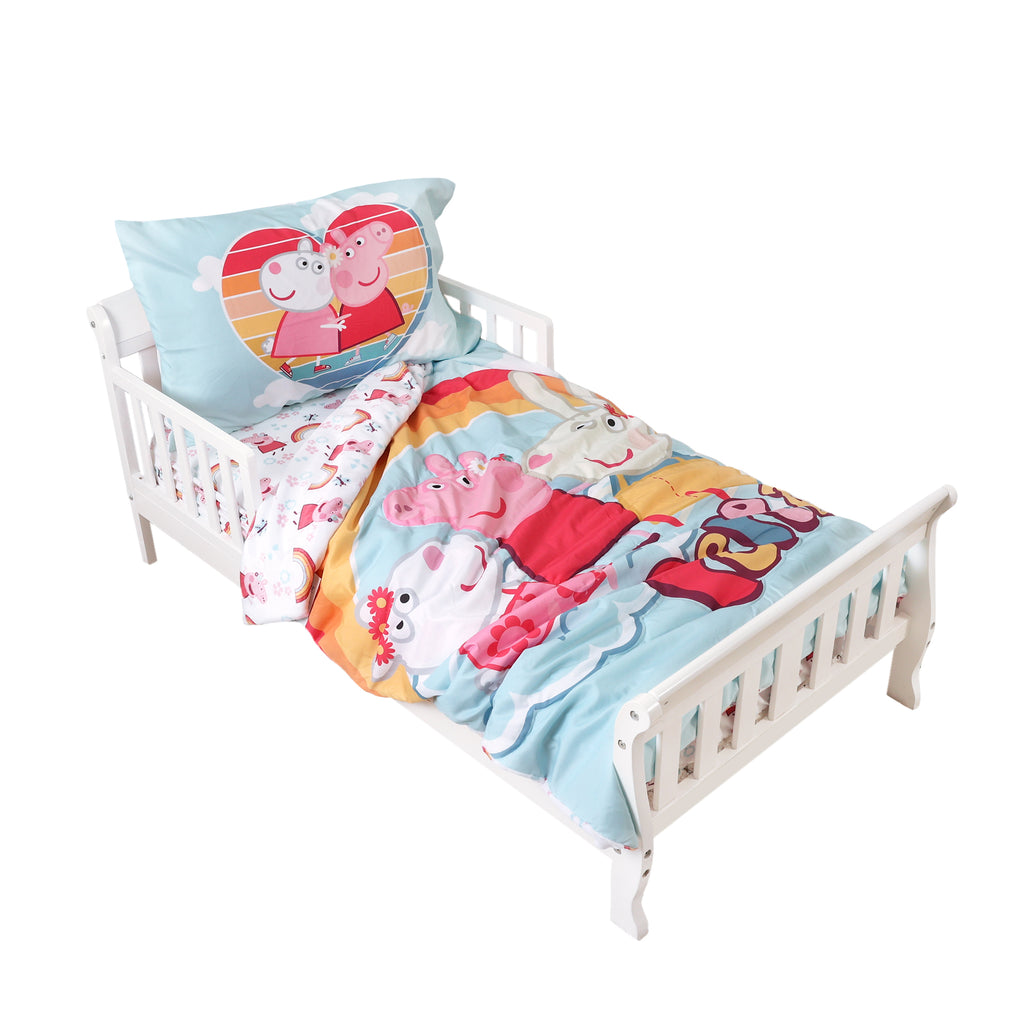 Peppa Pig 3-Piece Toddler Bedding Set