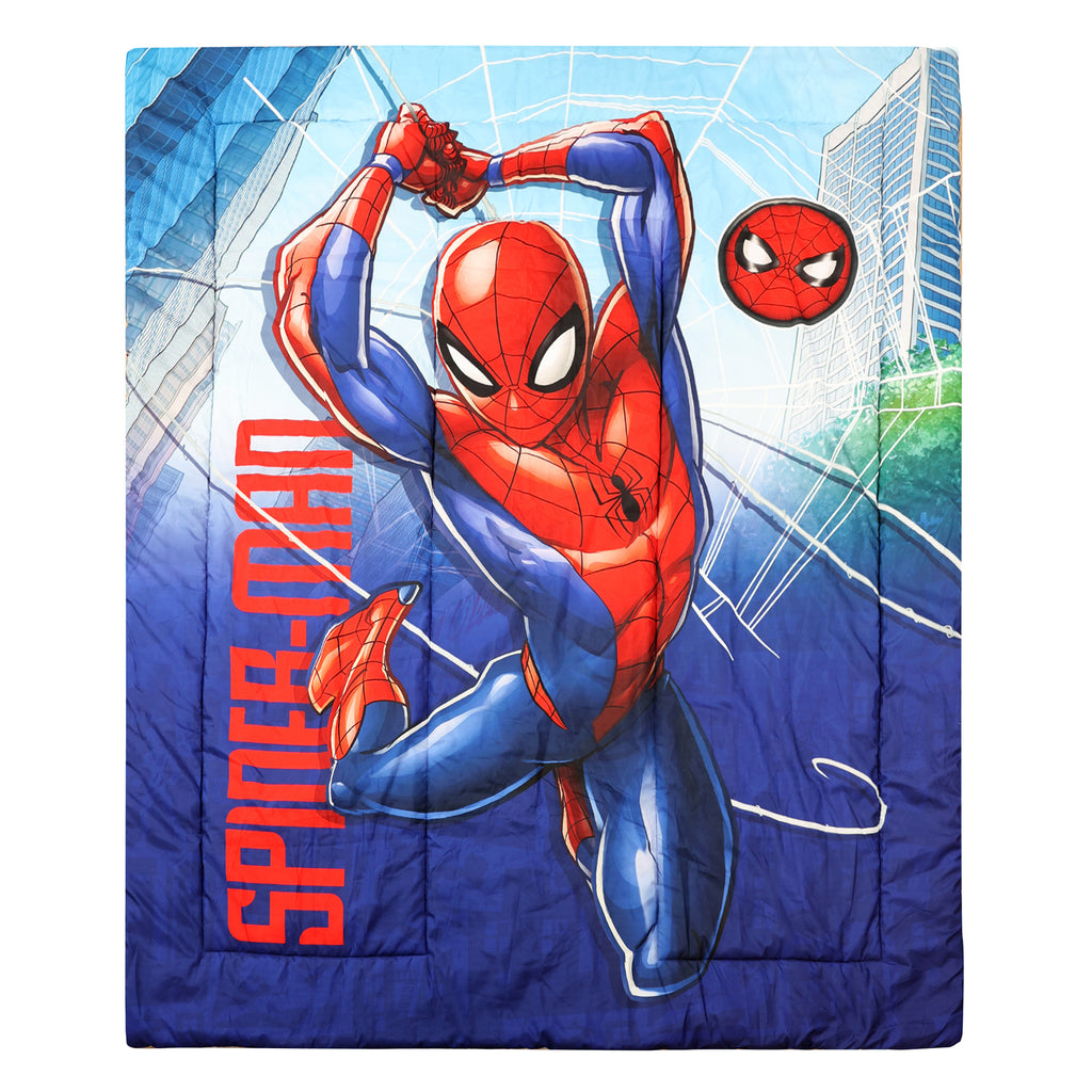 Marvel Spiderman 5-Piece Full Bedding Set comforter front