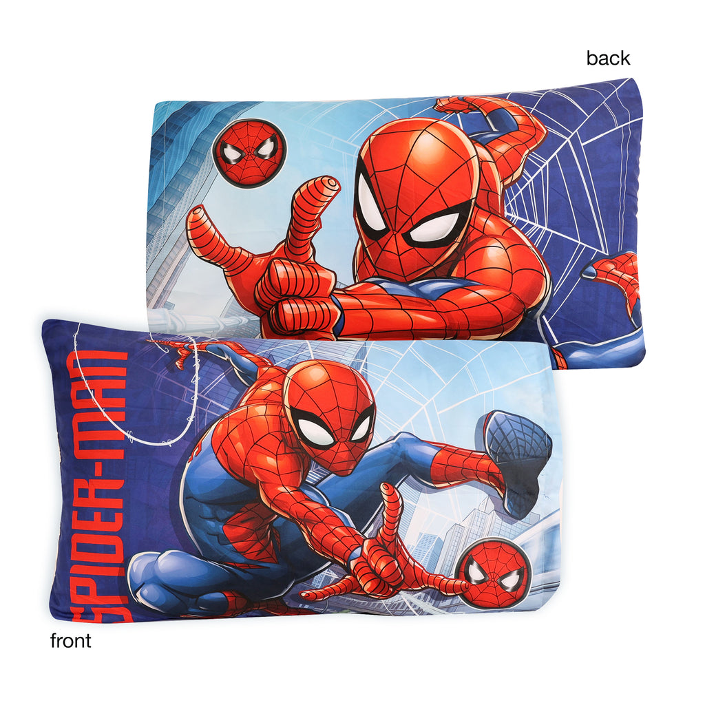 Marvel Spiderman 5-Piece Full Bedding Set pillowcases