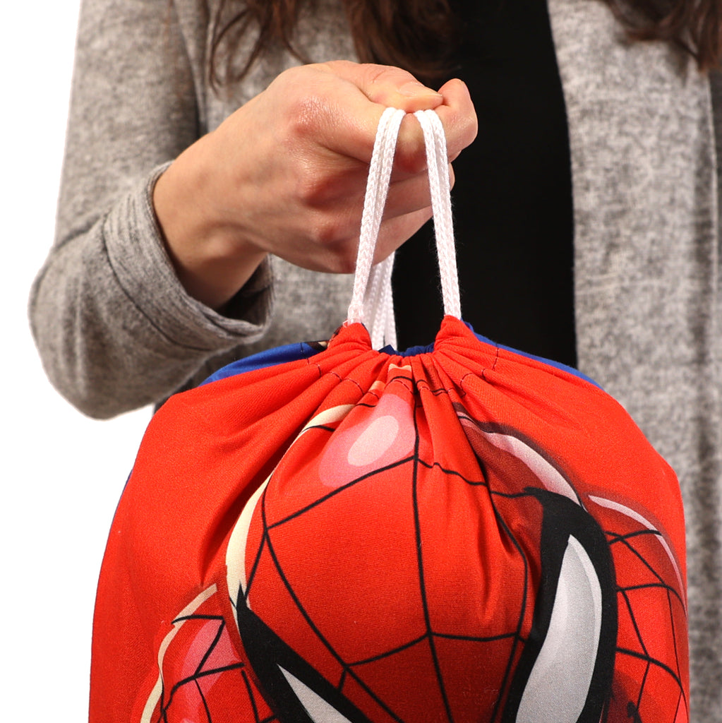 Marvel Spider-Man Slumber Bag strings