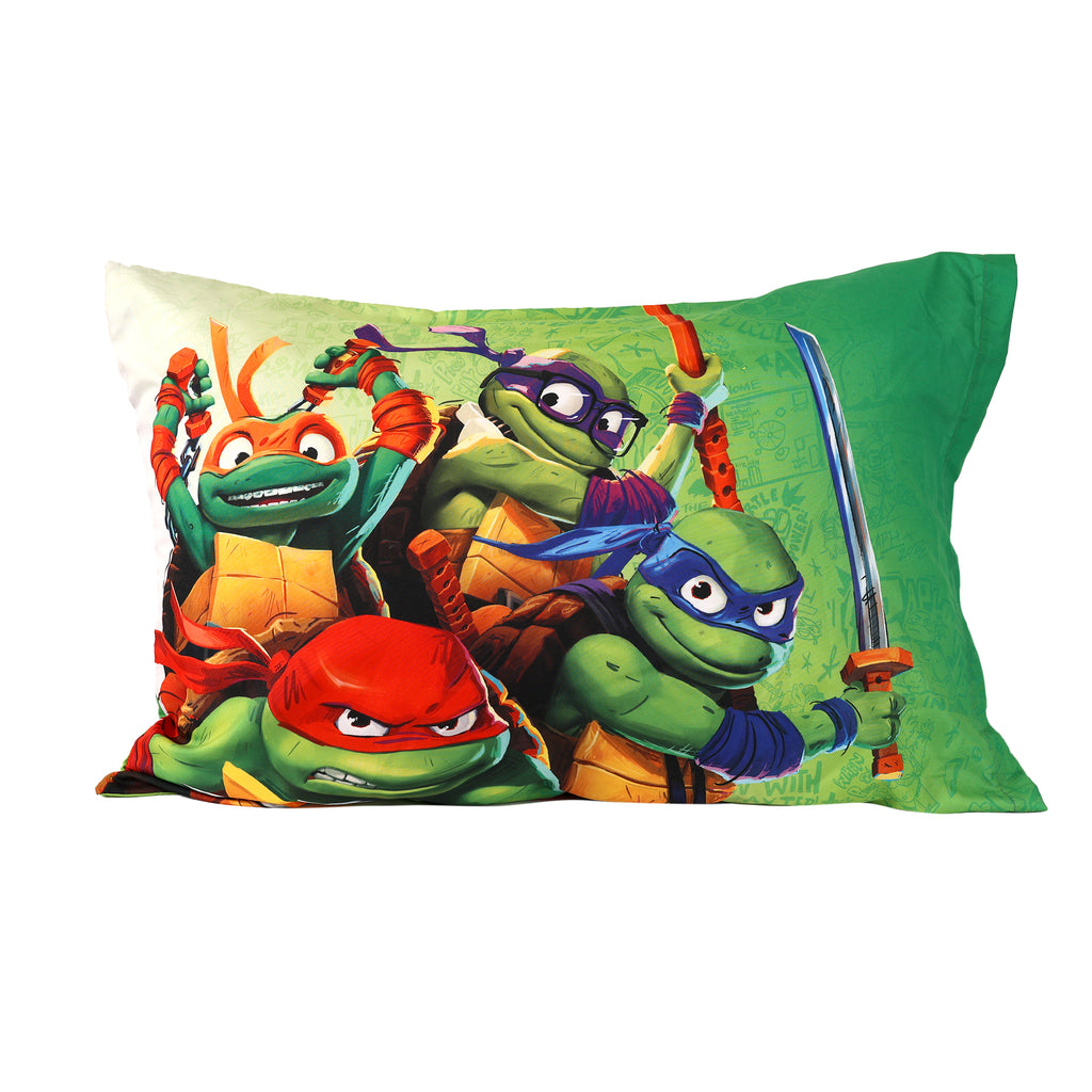 Teenage Mutant Ninja Turtles Kids Pillowcases, 20" x 30" flat