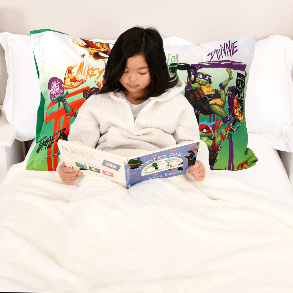 Teenage Mutant Ninja Turtles Kids Pillowcases, 20" x 30" lifestyle