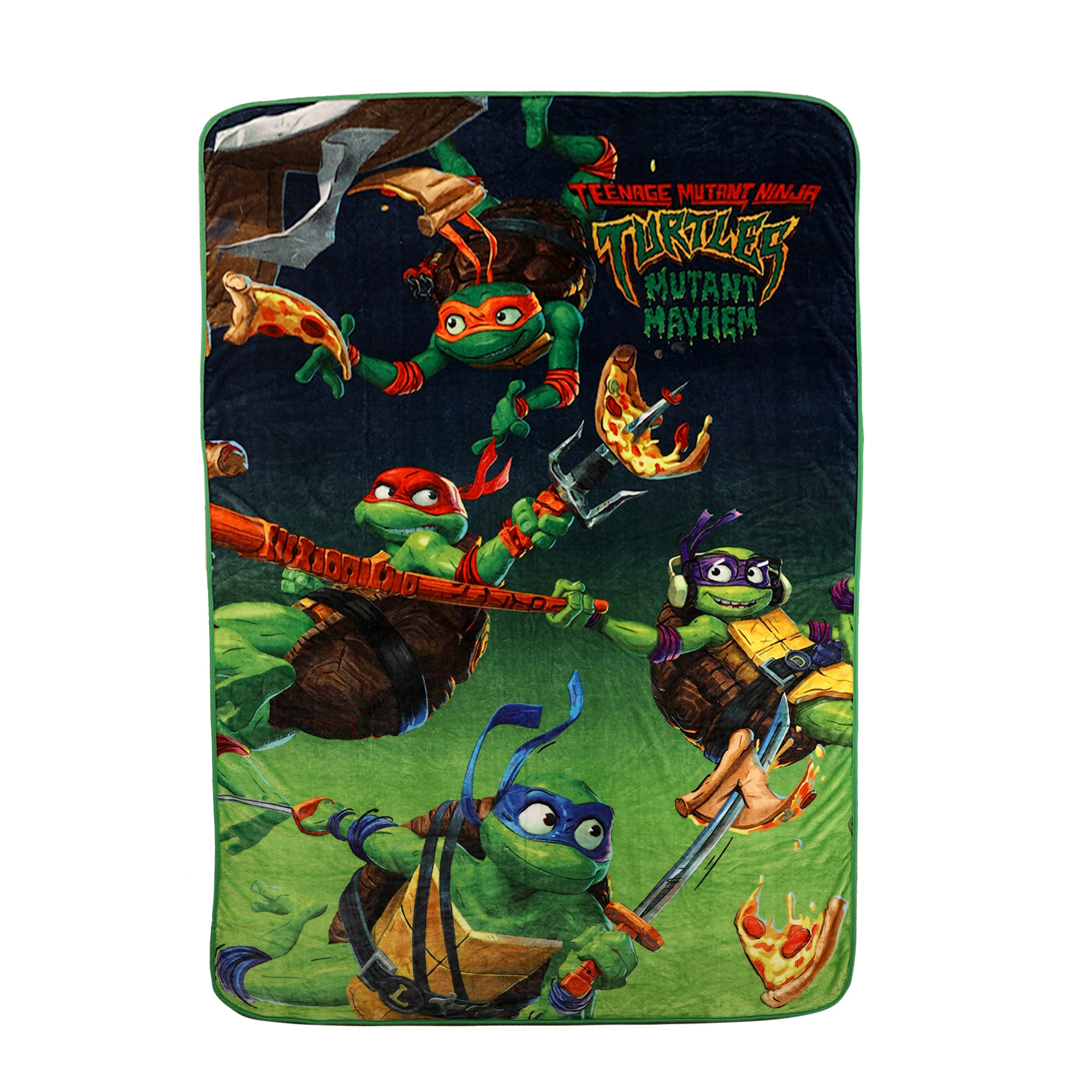 Teenage Mutant Ninja Turtles Kids Oversized Blanket, 60 x 90 – Nemcor Inc.