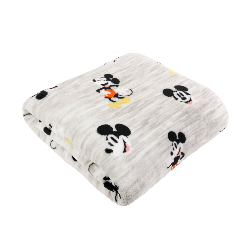 Disney Mickey Mouse Kids Hooded Poncho Blanket folded