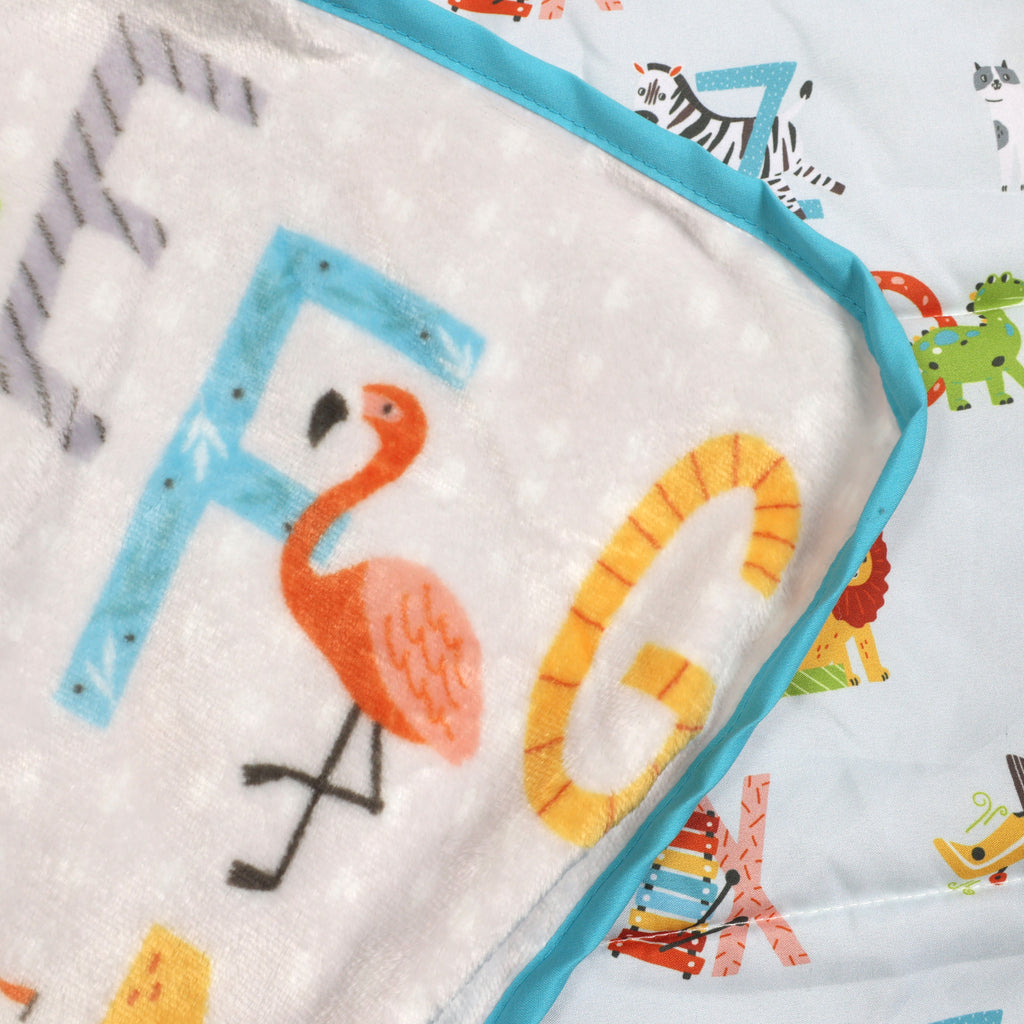 Nap Mat, Alphabet Animals close up