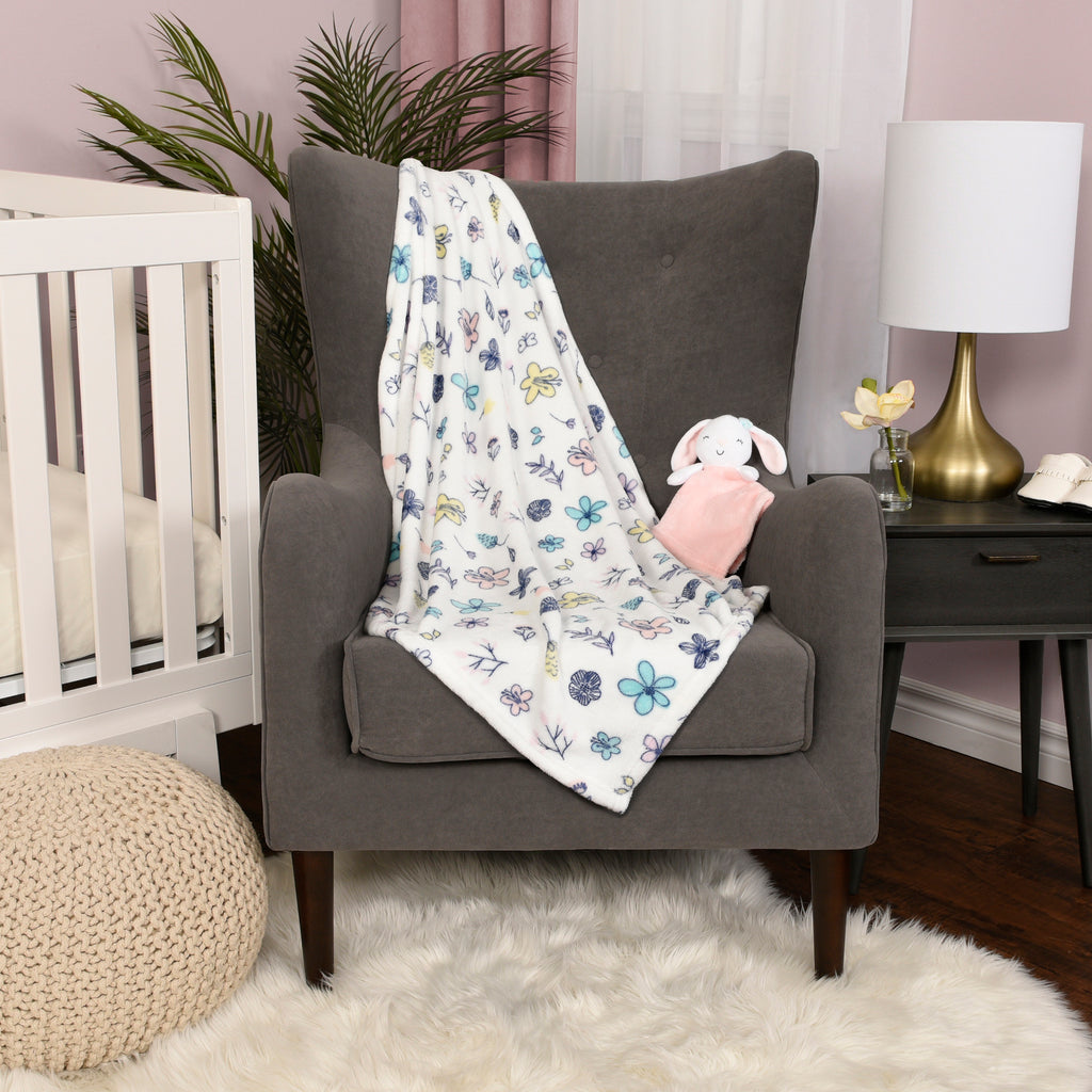 2-Piece Baby Blanket & Buddy Set, Bunny room shot