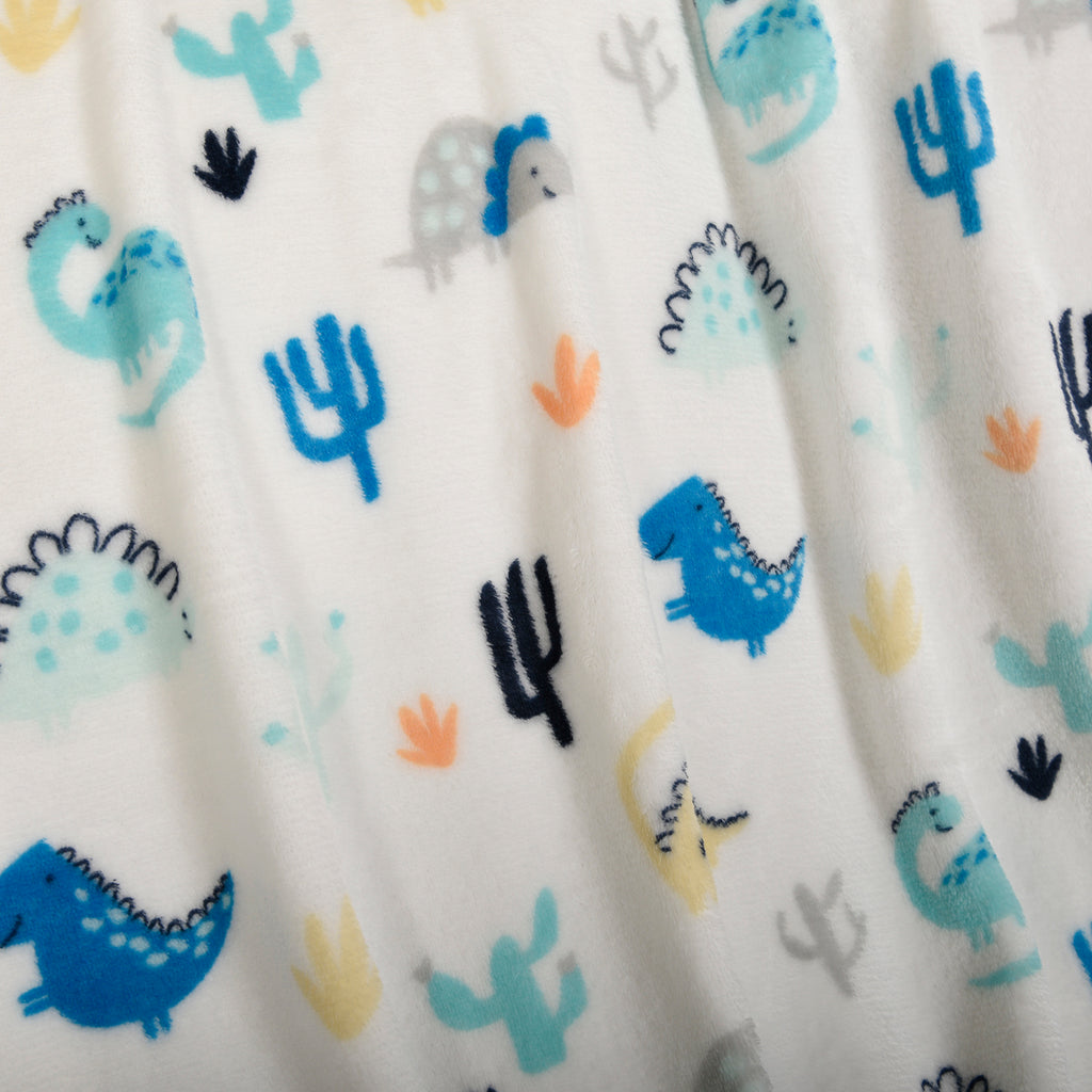 2-Piece Baby Blanket & Buddy Set, Dinosaur close up