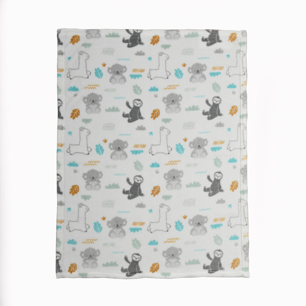 2-Piece Baby Blanket & Buddy Set, Koala blanket flat