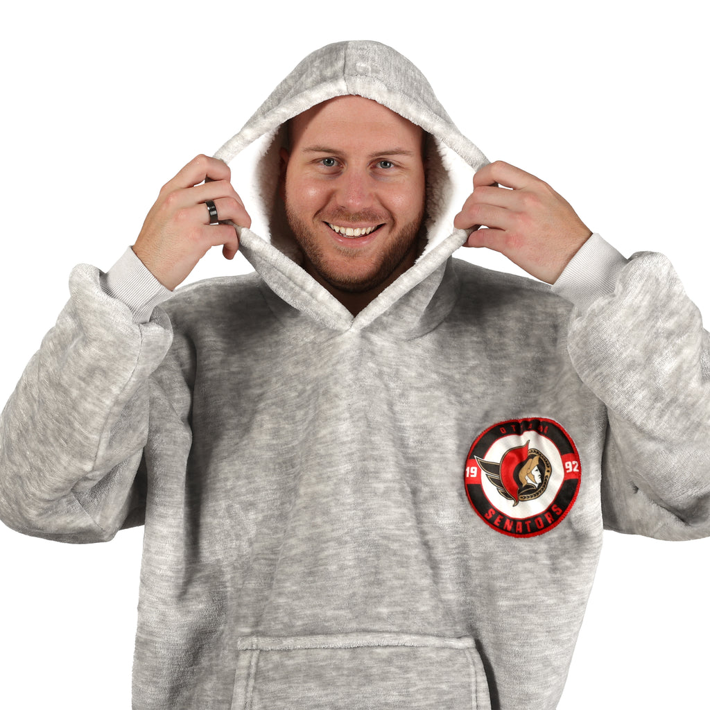 NHL Ottawa Senators Wearable Blanket hood