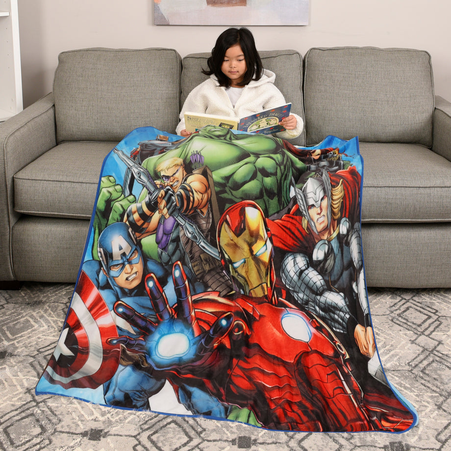 Marvel blanket clearance