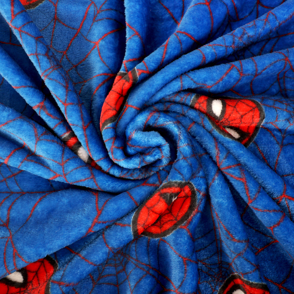 Marvel Spider-Man 2-Pack Throw & Cushion Set throw close up