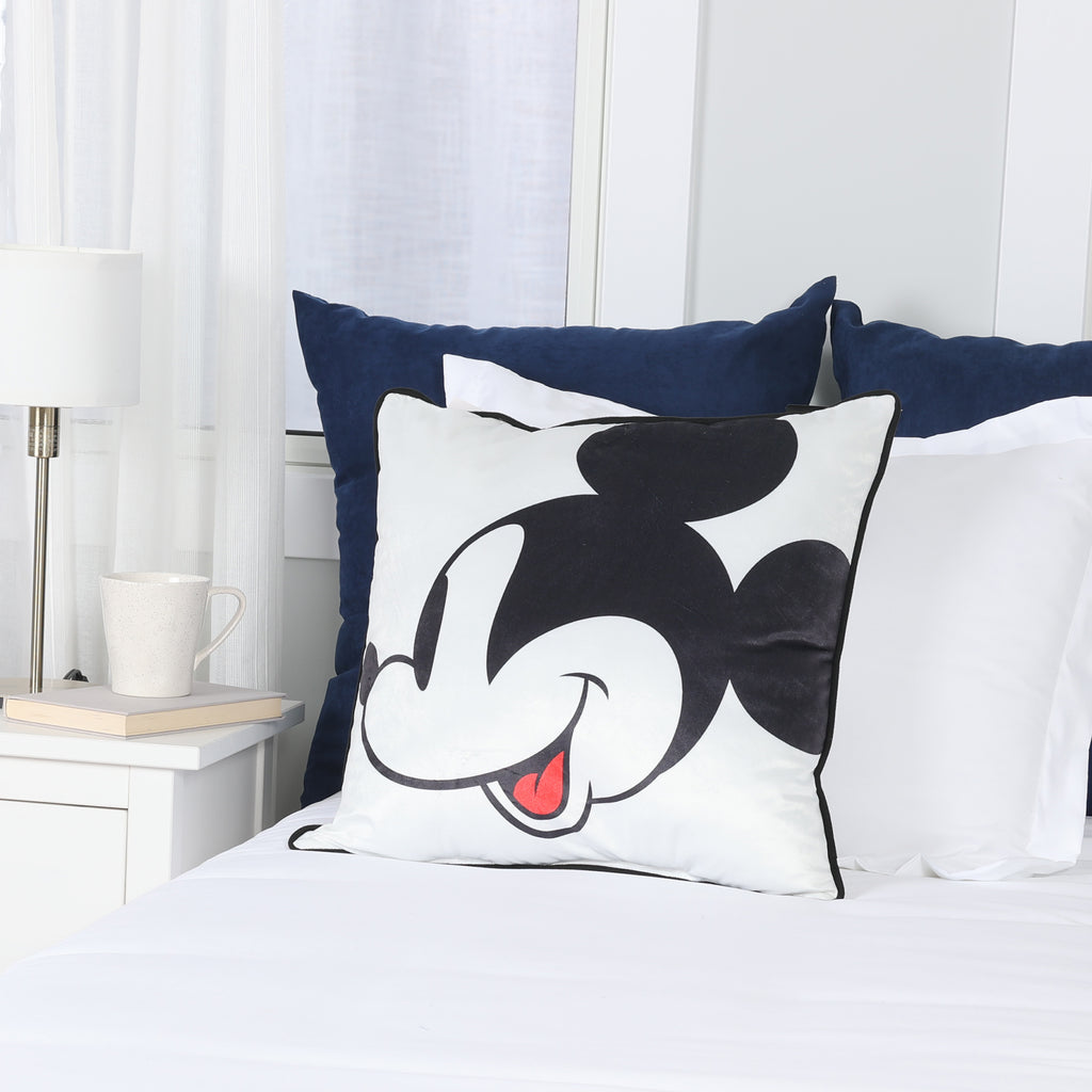 Disney Mickey Mouse Micro Mink Cushion room shot