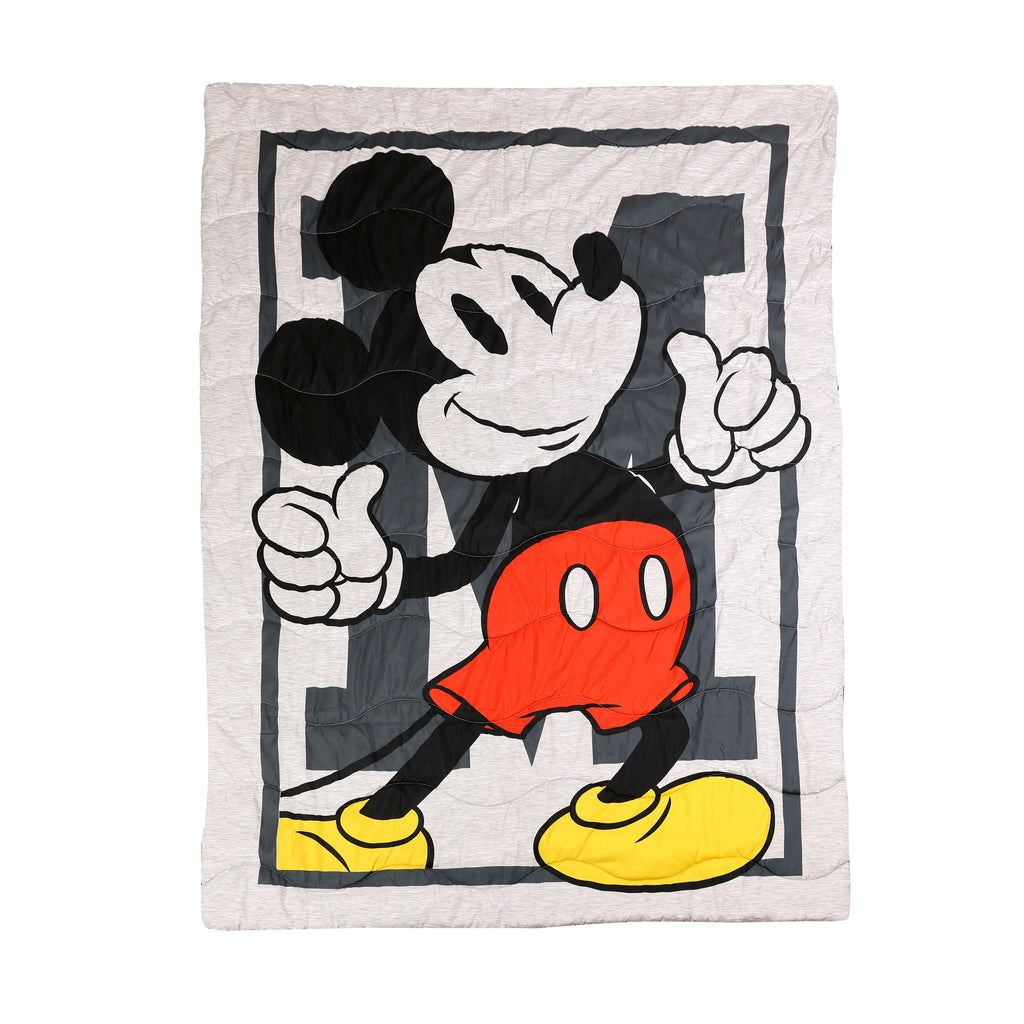 Disney Mickey Mouse Blanket, 60" x 80" flat