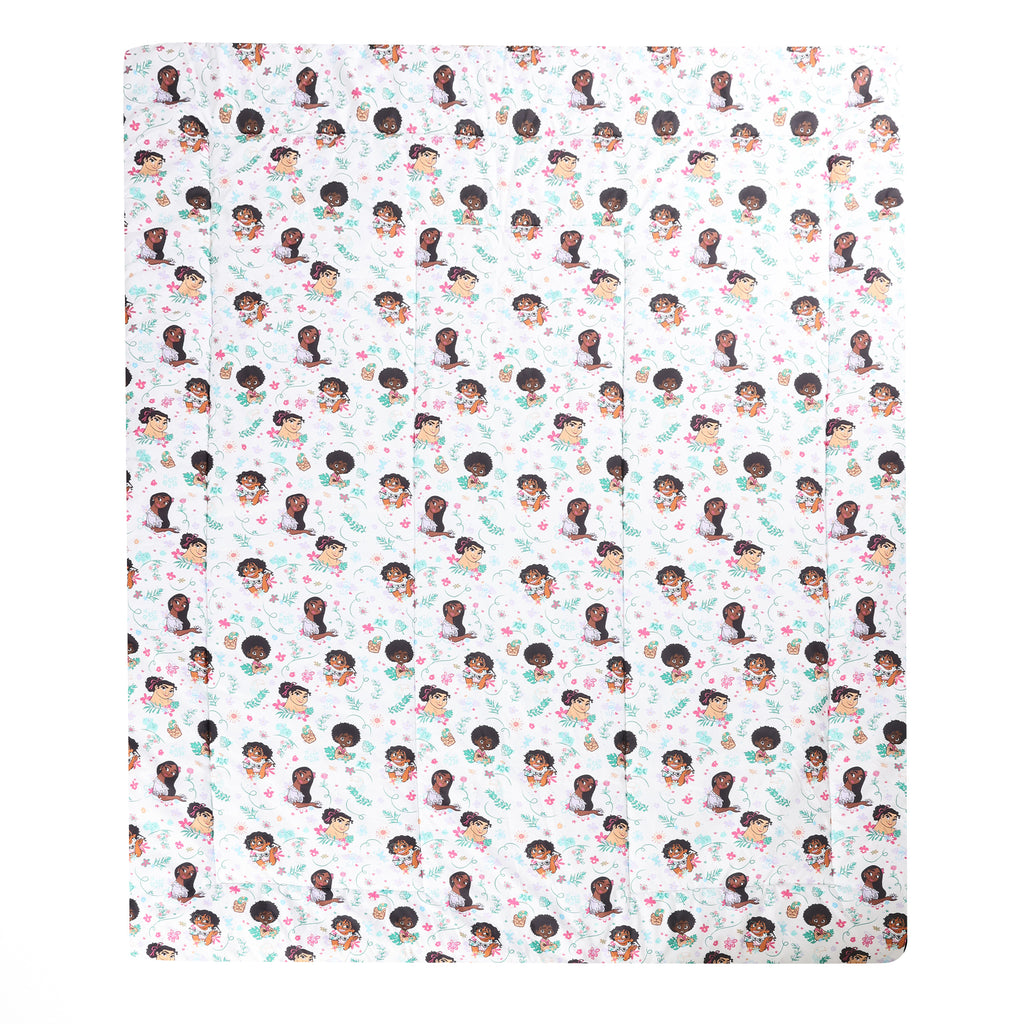 Disney Encanto Twin/Full Comforter, 72" x 86" back
