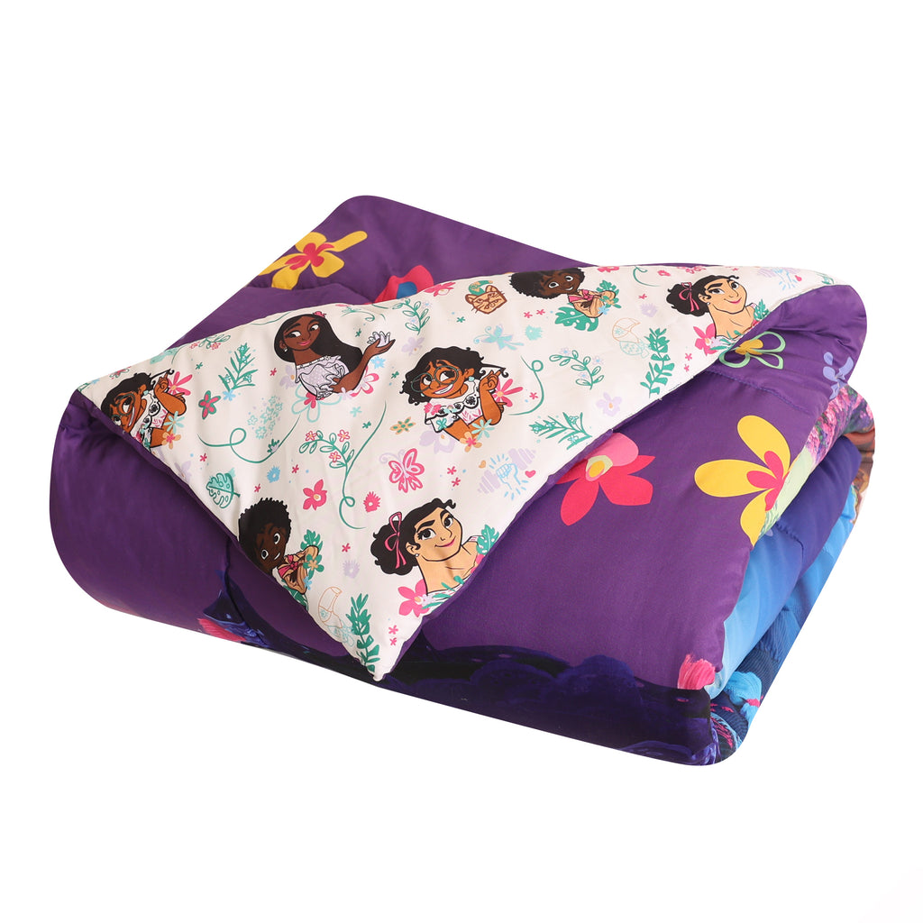 Disney Encanto Twin/Full Comforter, 72" x 86" folded