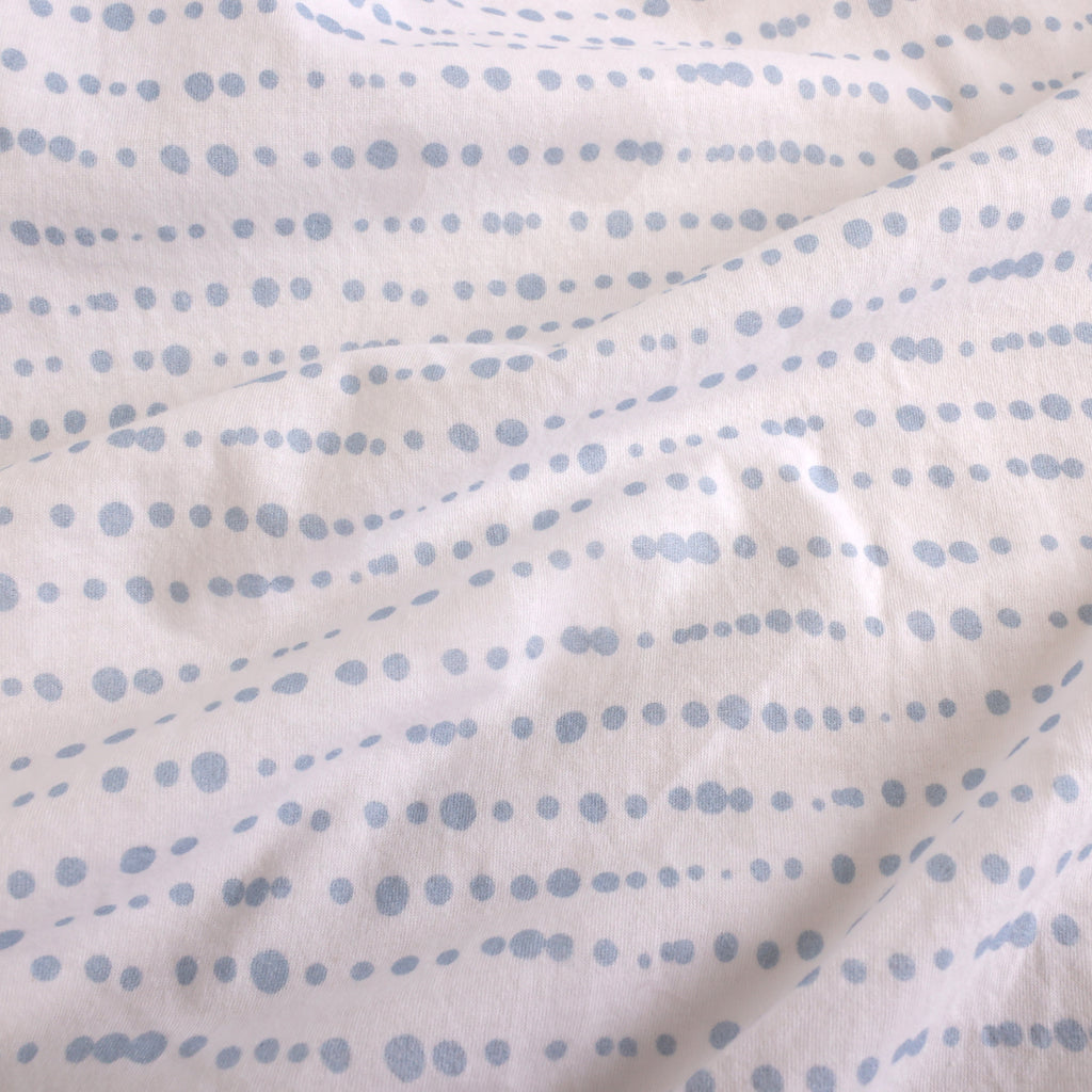 2-Piece Jersey Mini Fitted Crib Sheets, Woodland close up