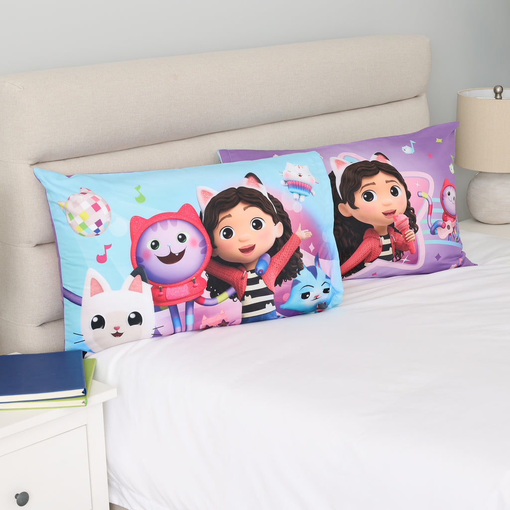 Gabby's Dollhouse Kids 2-Piece Pillowcases, 20" x 30" room shot