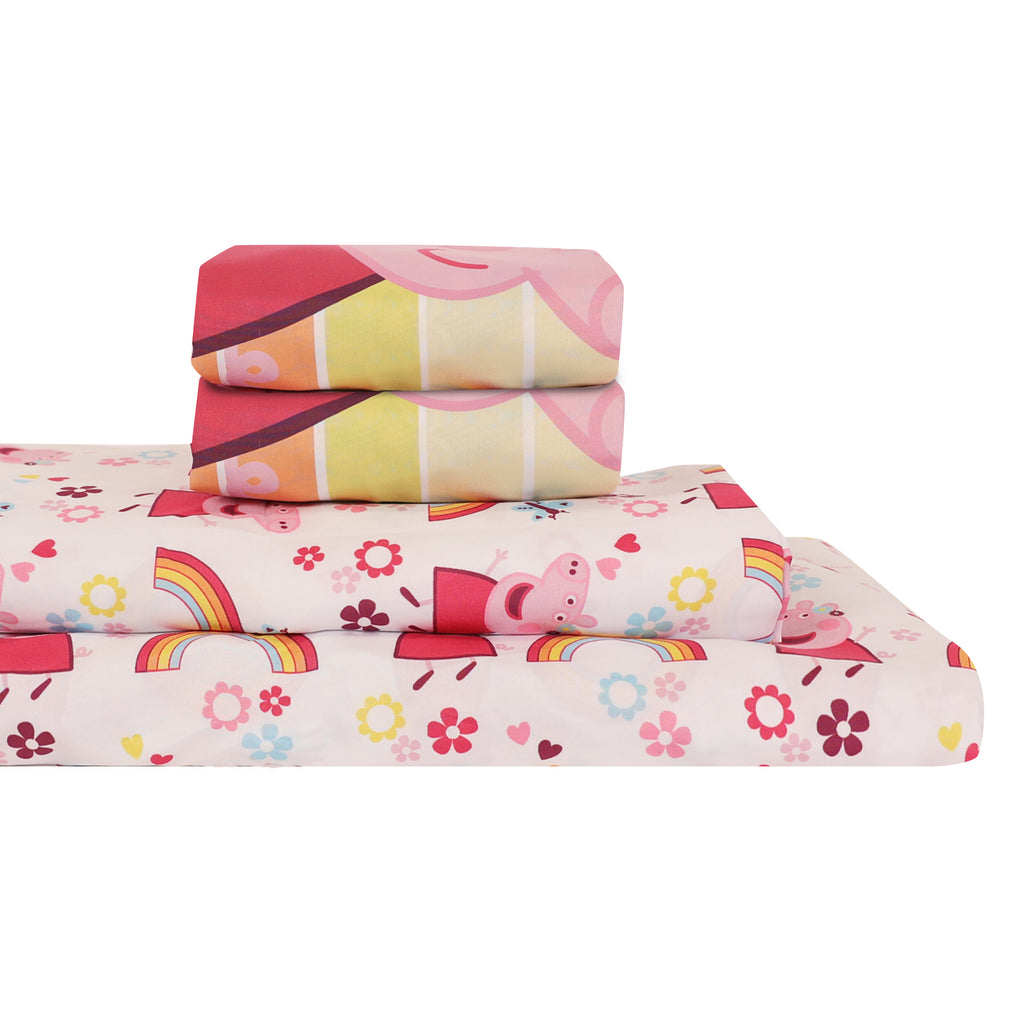 Peppa Pig 4-Piece Twin Bedding Set stacked