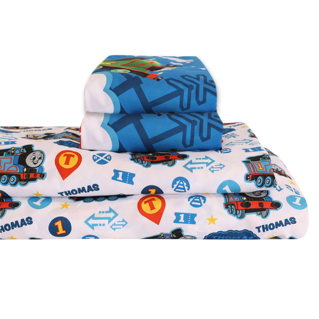 Thomas & Friends 4-Piece Full Sheet Set stacked