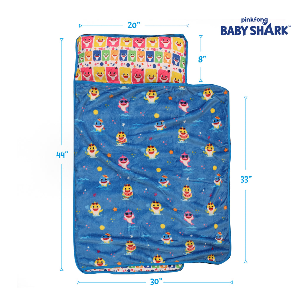 Baby Shark Nap Mat dimensions