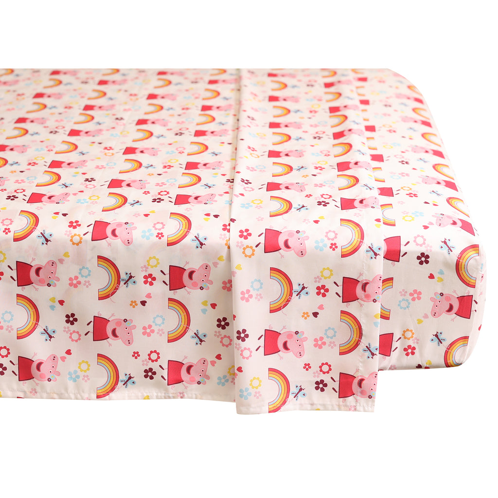 Peppa Pig 4-Piece Twin Bedding Set sheets