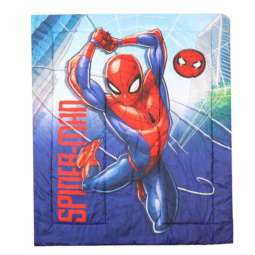 Marvel Spider-Man 4-Piece Twin Bedding Set comforter front