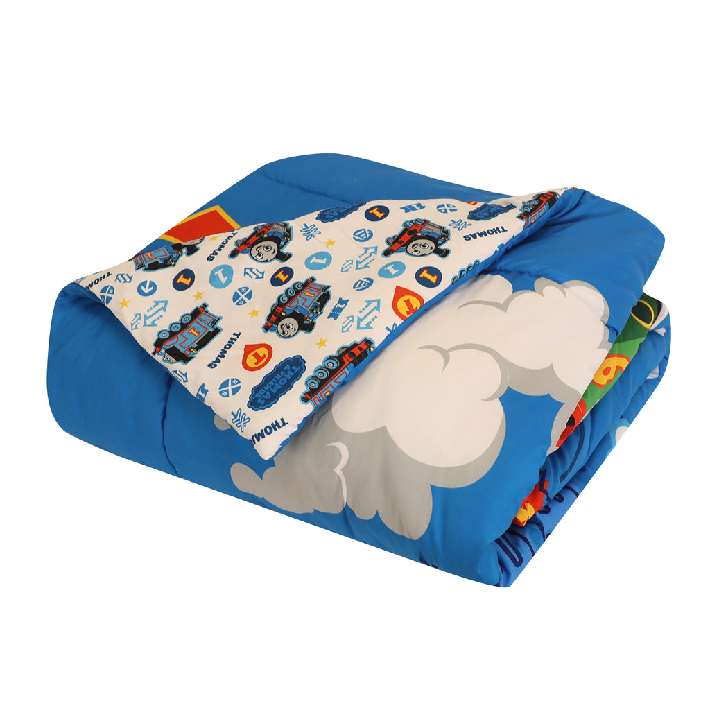 Thomas & Friends Twin/Full Comforter, 72" x 86"folded