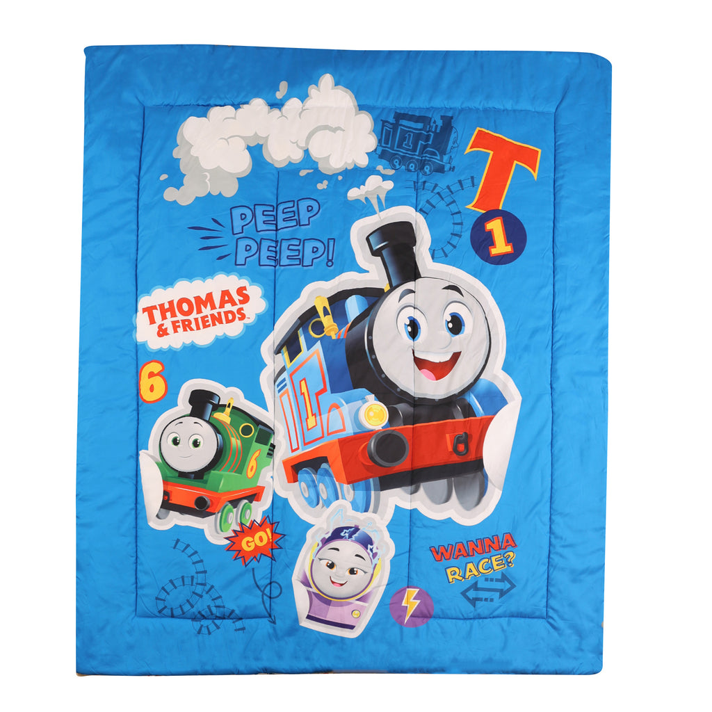 Thomas & Friends Twin/Full Comforter, 72" x 86" FLAT