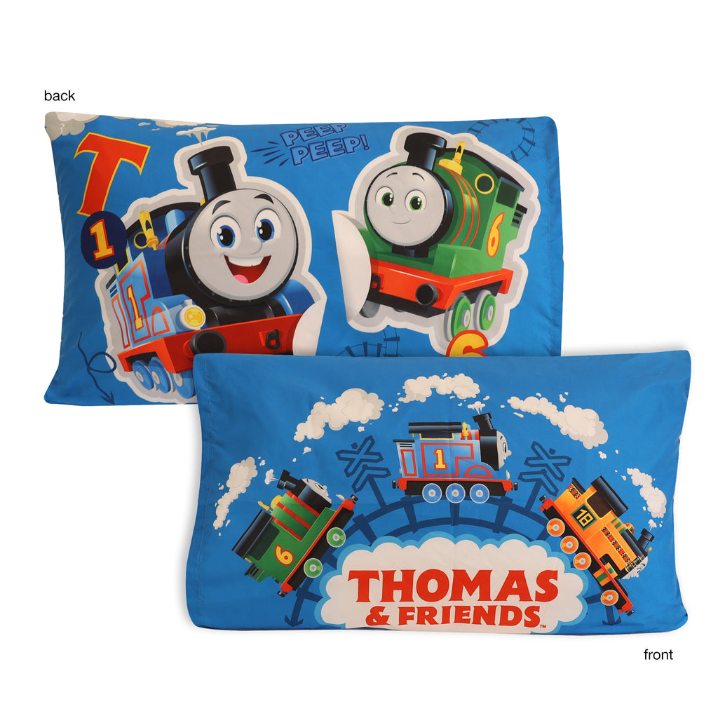 Thomas & Friends 4-Piece Full Sheet Set pillowcase