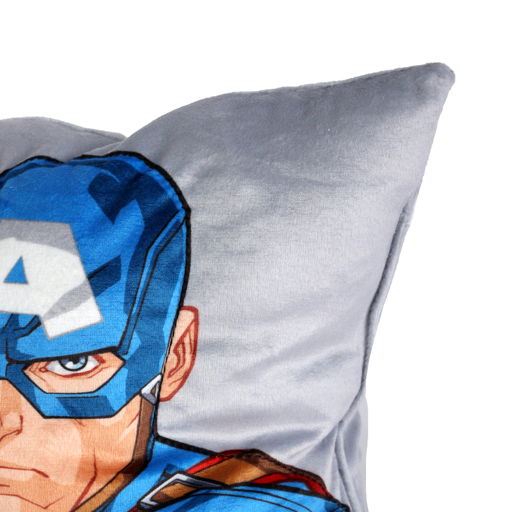 Marvel Captain America 3D Pillow, 13" x 16" close up