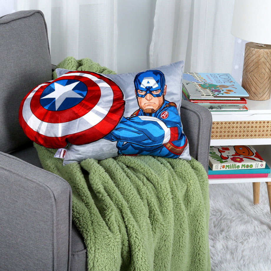 Marvel Captain America 3D Pillow 13 x 16 Nemcor Inc