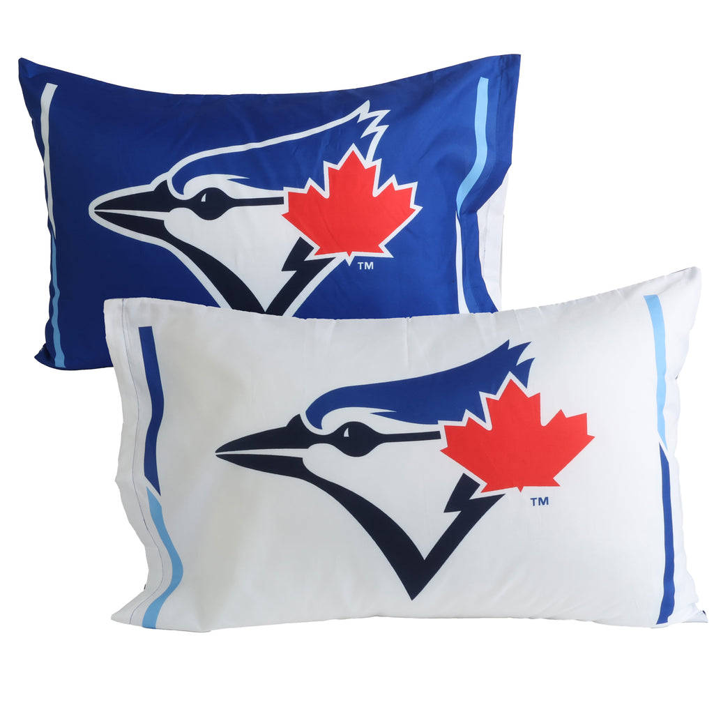 MLB Toronto Blue Jays Twin Bedding Set pillowcase