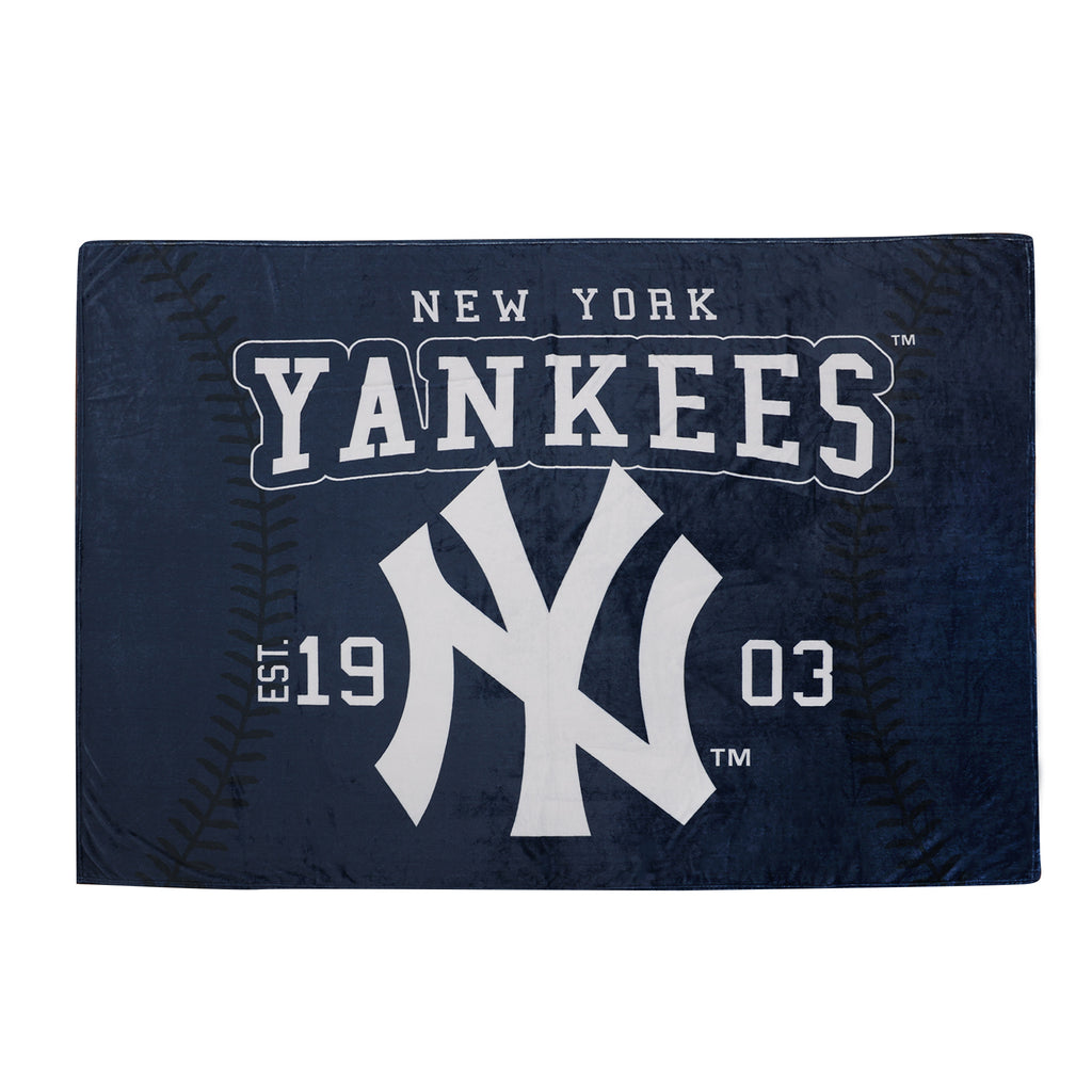 MLB New York Yankees Arena Blanket, 66" x 90" flat