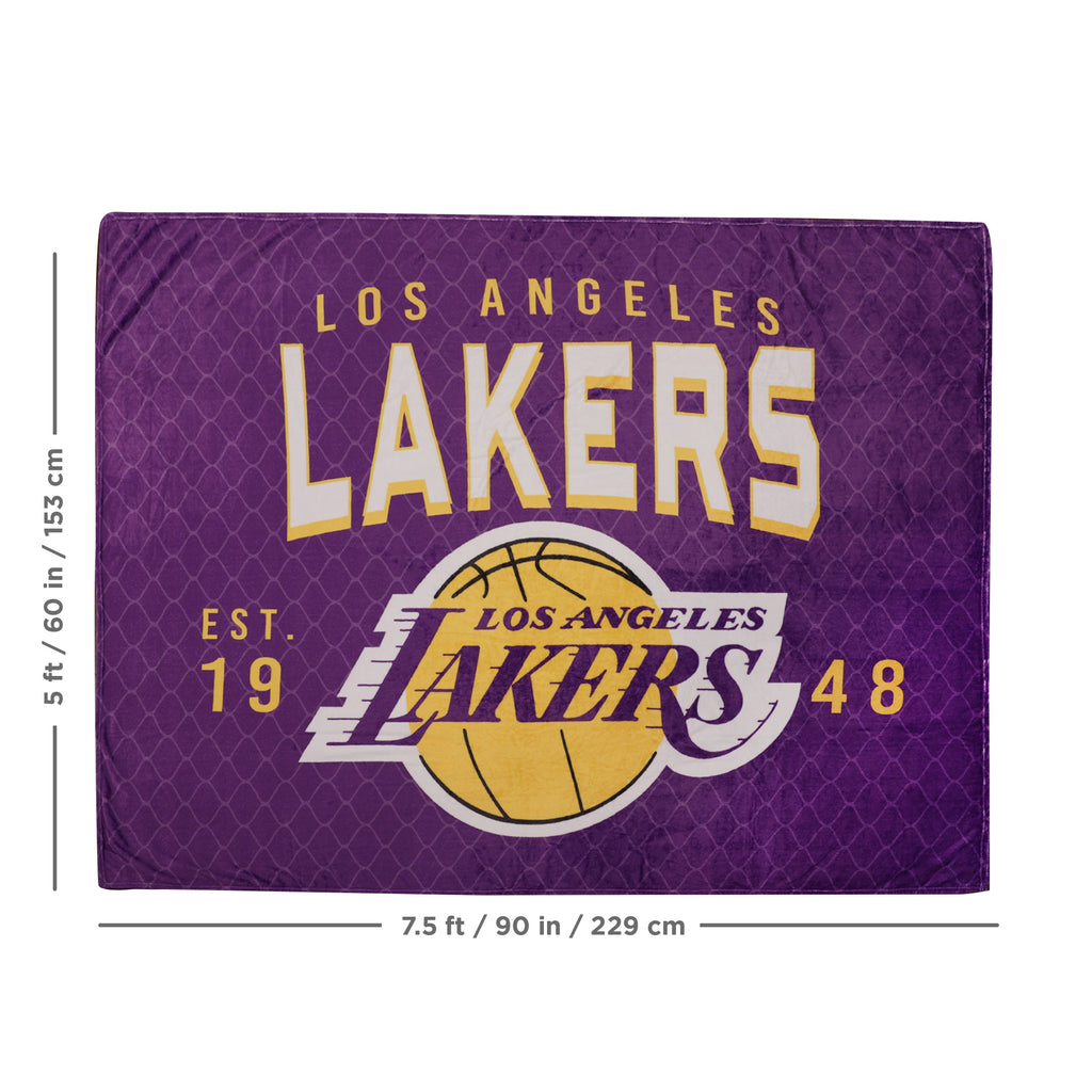  NBA Los Angeles Lakers Arena Blanket, 66" x 90" measurements