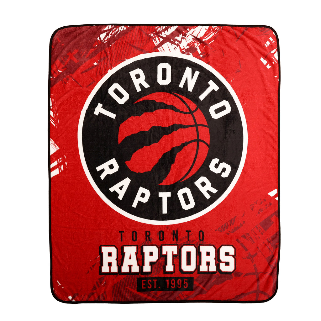 NBA Toronto Raptors Throw, 50" x 60" flat