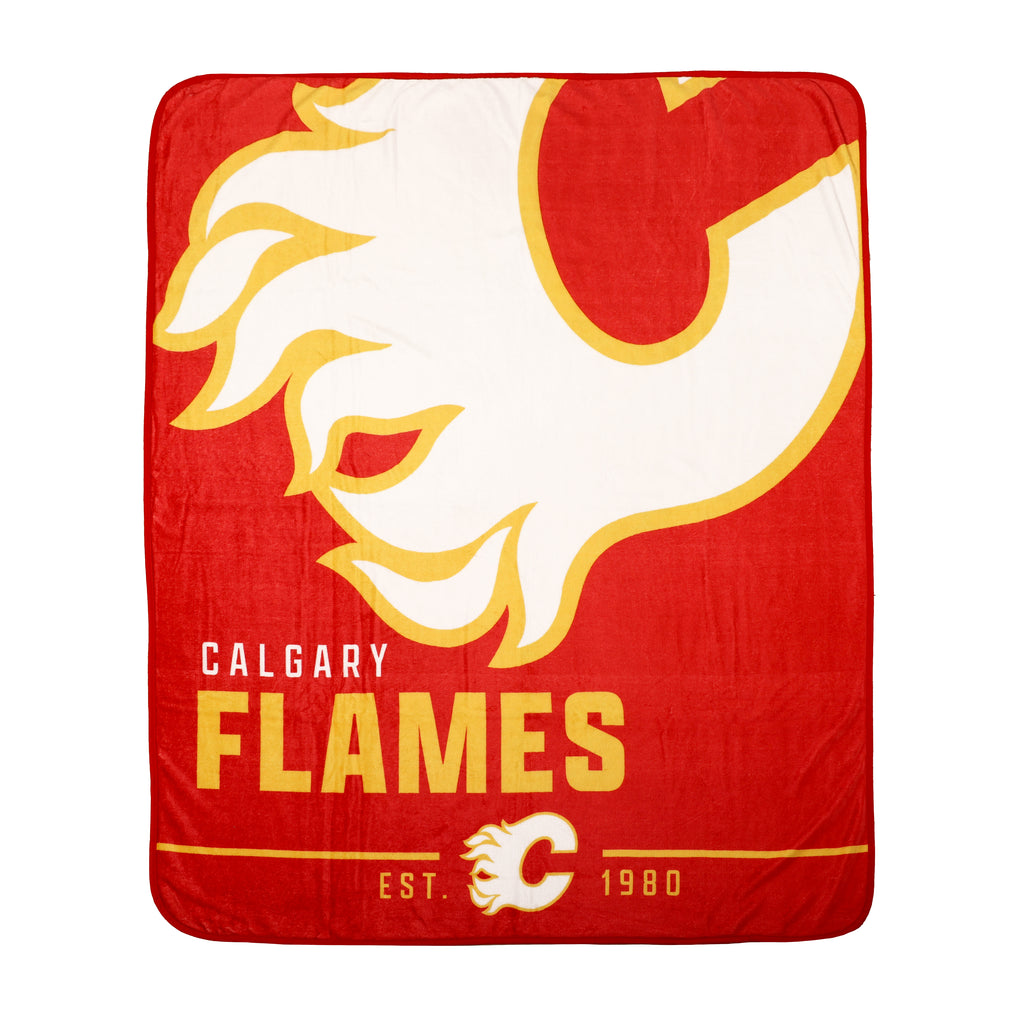 NHL Calgary Flames Throw, 50" x 60" flat