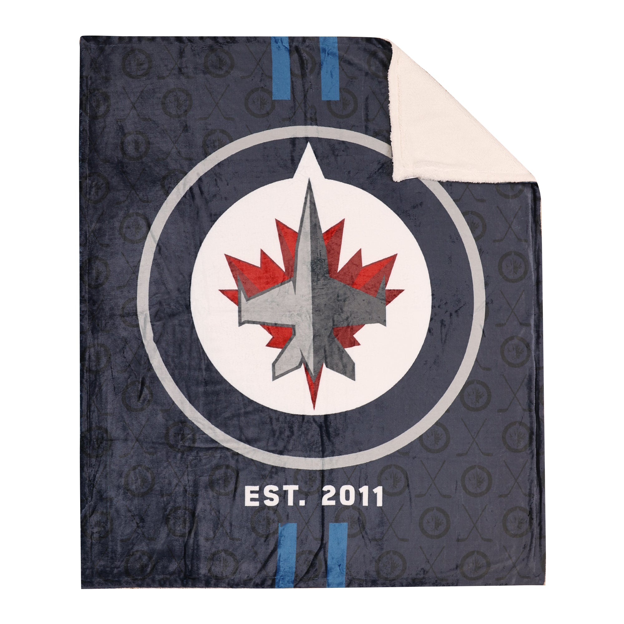 NHL Winnipeg Jets Sherpa Blanket, 50