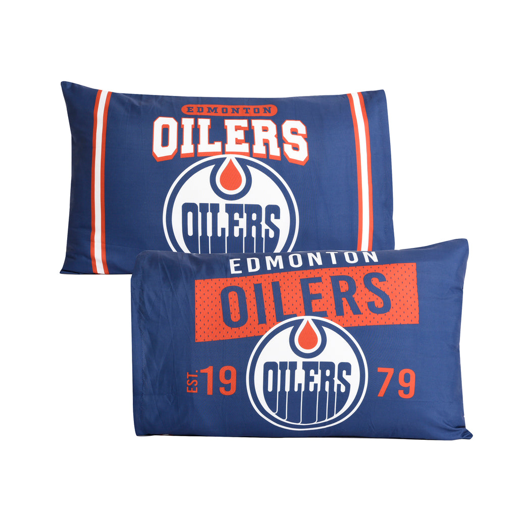 NHL Edmonton Oilers 2-Pack Pillowcases