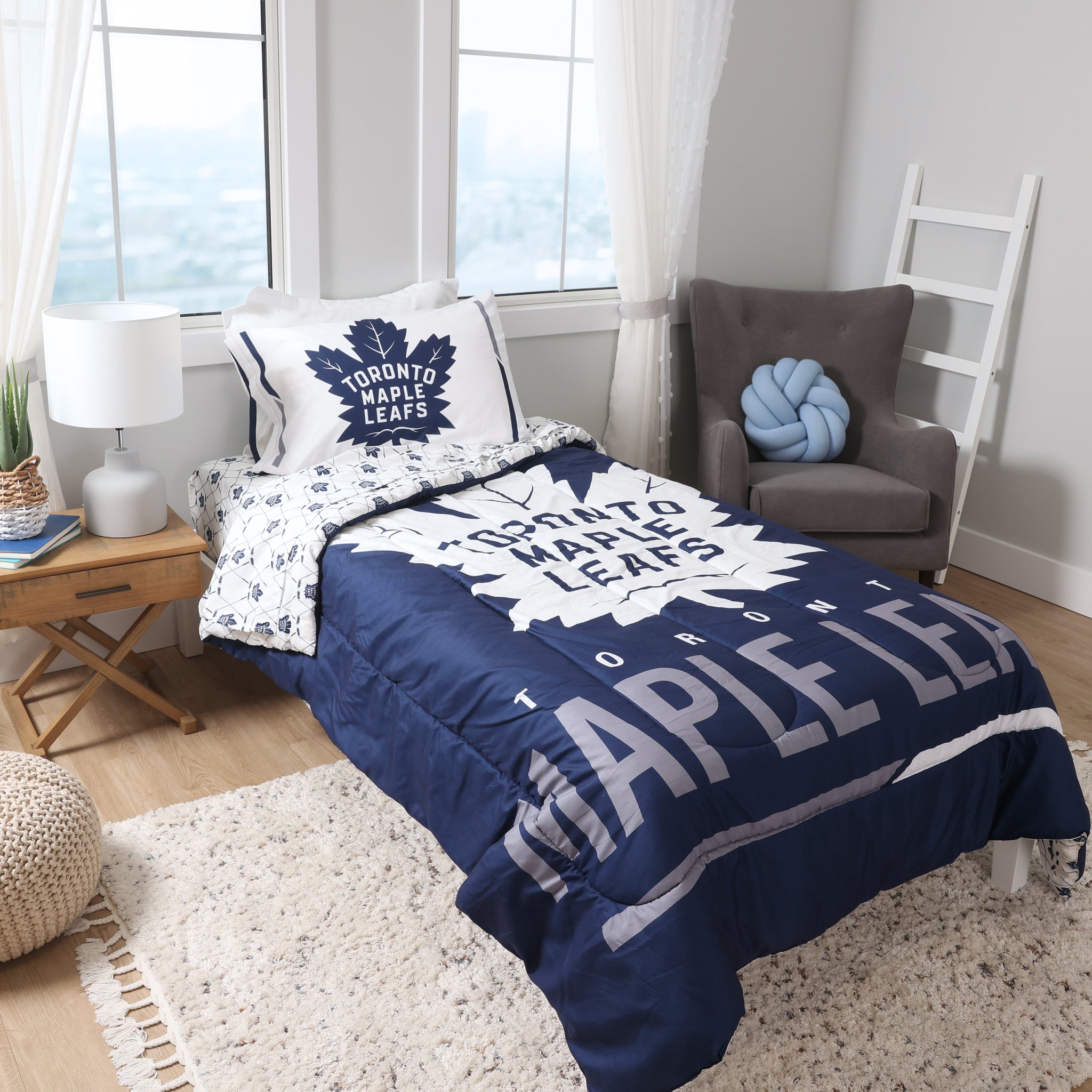 NHL Toronto Maple Leafs Twin Bedding Set