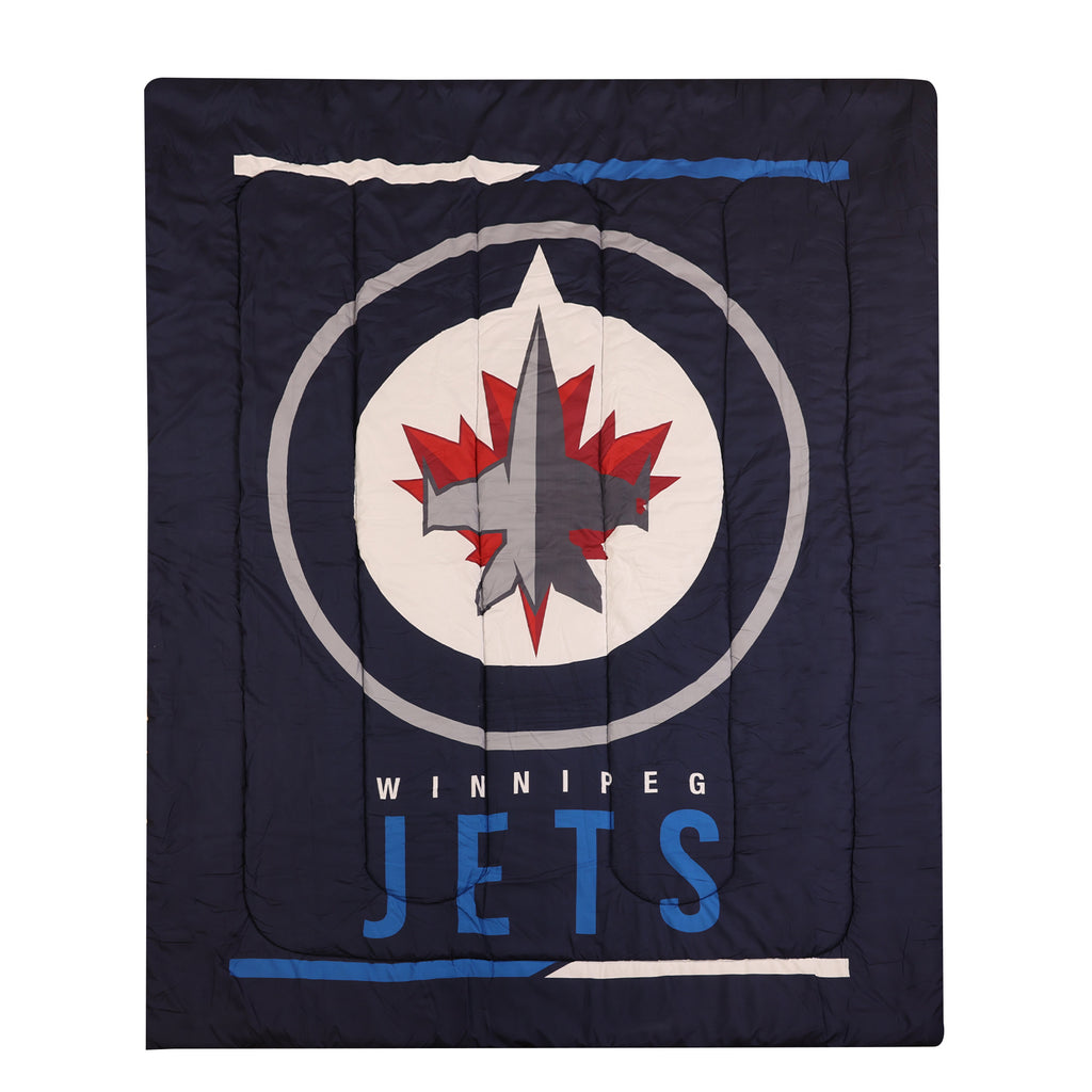 NHL Winnipeg Jets Twin Bedding Set comforter front