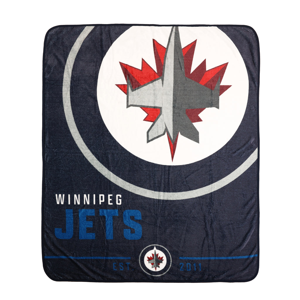 NHL Winnipeg Jets Throw, 50" x 60" flat