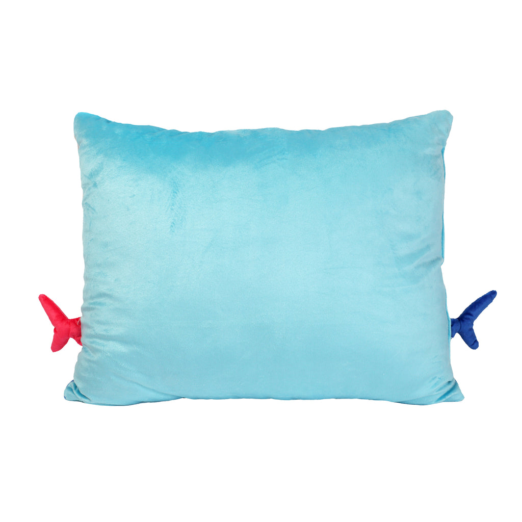 Baby Shark 3D Pillow, 13" x 16" back