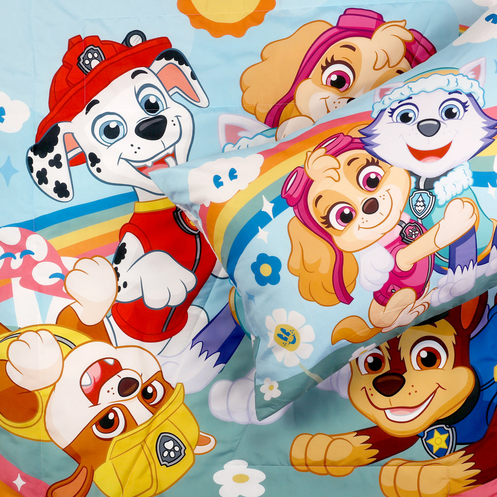 Paw Patrol 2-Piece Toddler Bedding Set close up