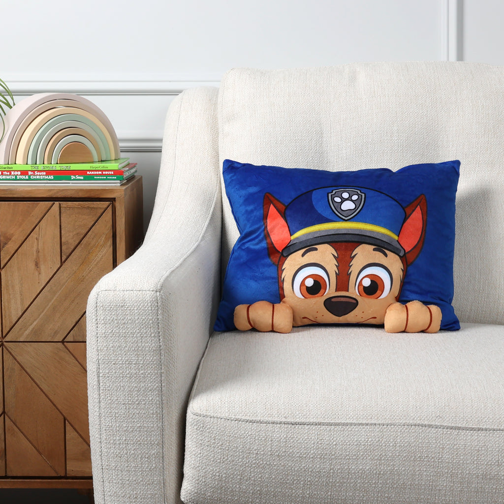 Paw Patrol 3D Pillow, 13" x 16" room shot