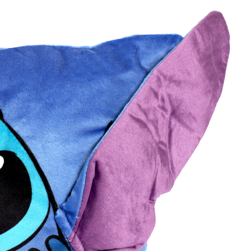 Disney Stitch 3D Pillow, 13" x 16" close up